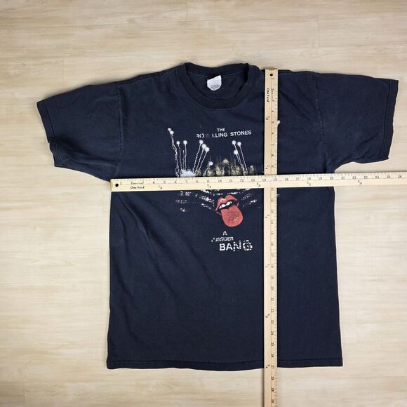 The Rolling Stones A Bigger Bang Tour Europe Milano Shirt Double Side 2006 Large - Picture 6 of 8